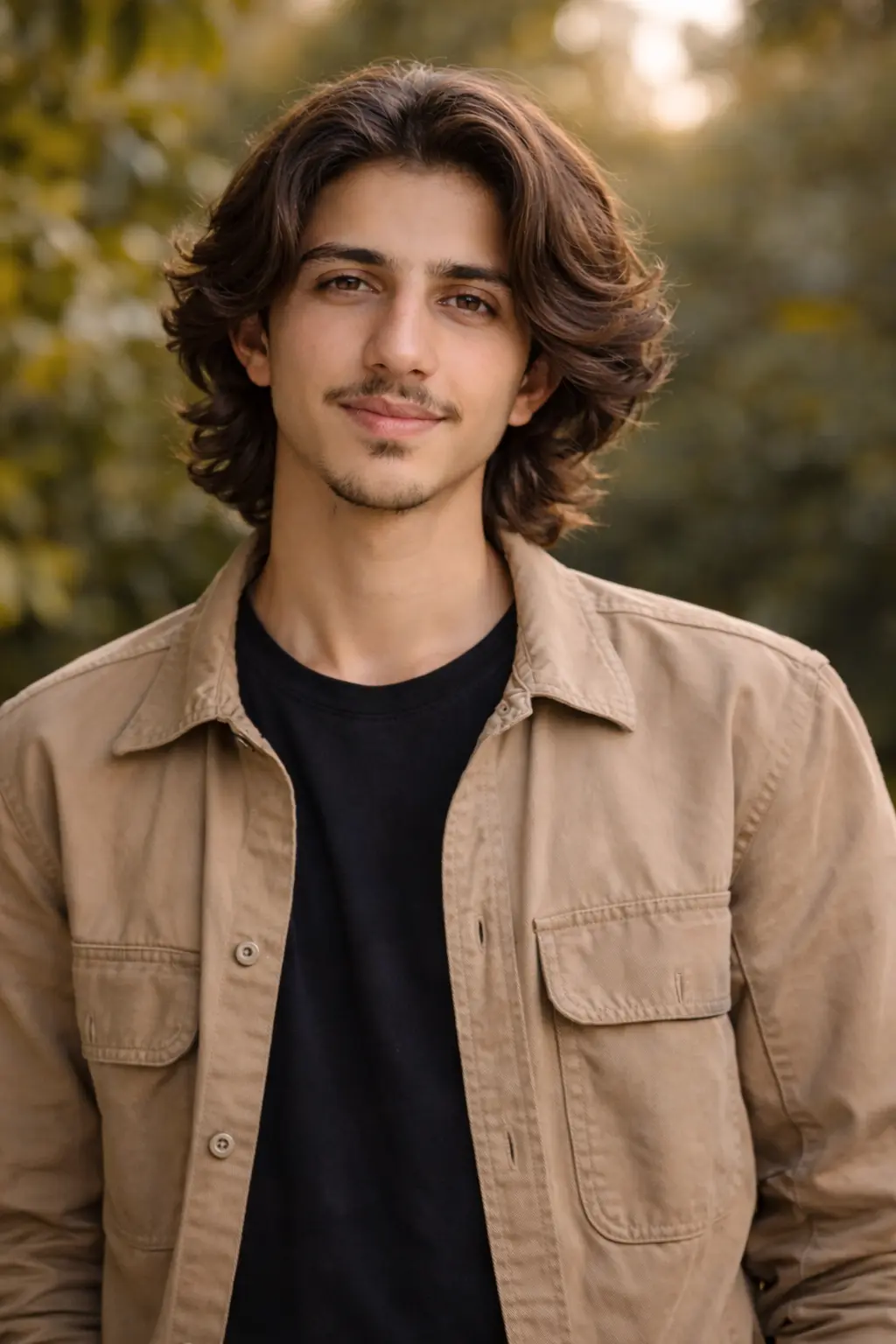 Portrait of a website author with medium-length hair wearing a beige jacket, used in the author bio section